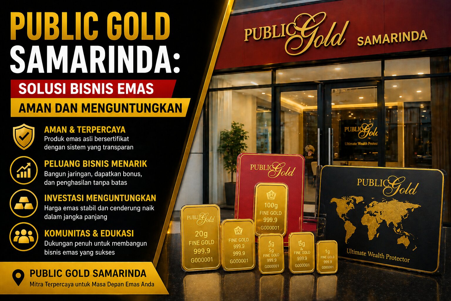 Public Gold Samarinda Solusi Bisnis Emas Aman dan Menguntungkan